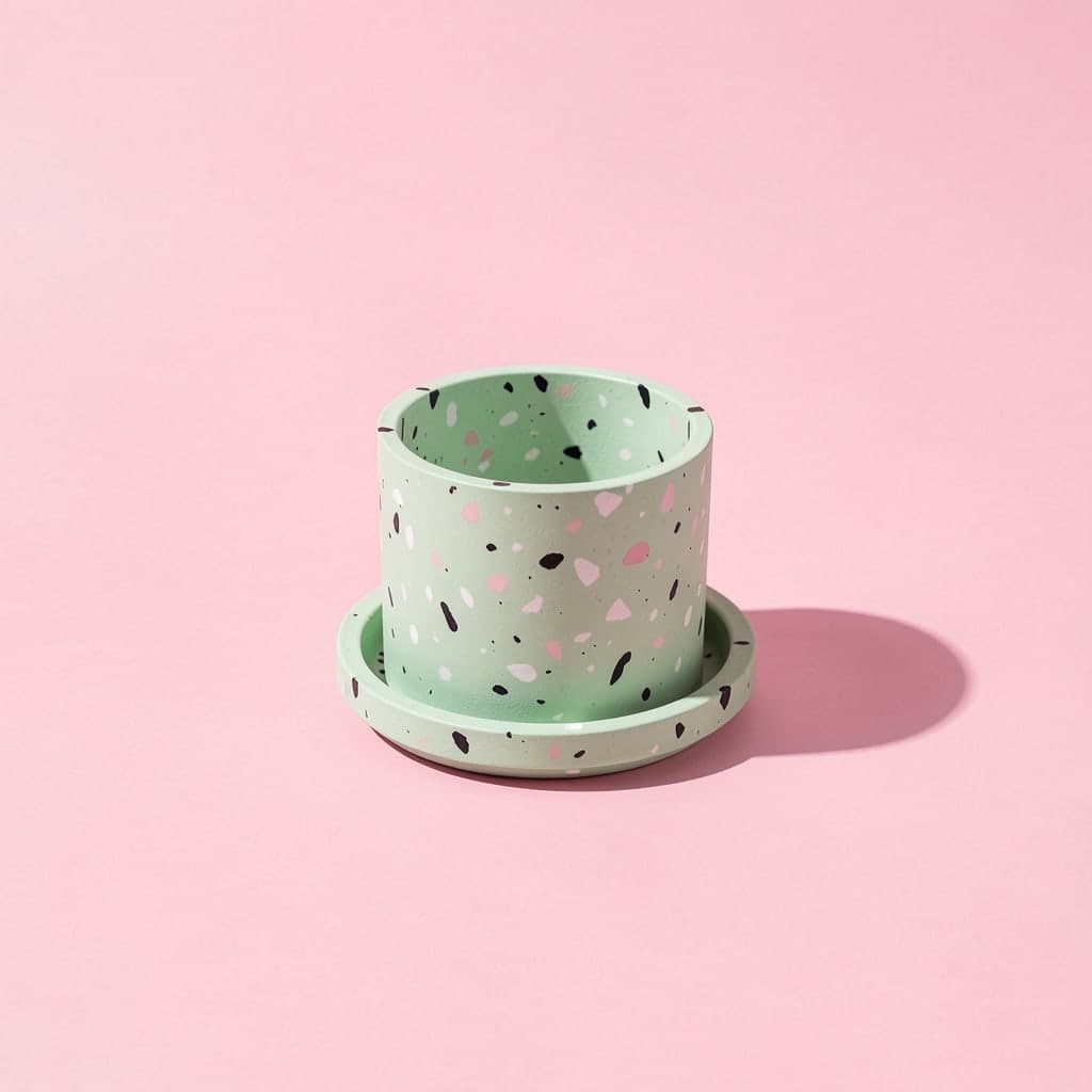 Terrazzo Mini Pot