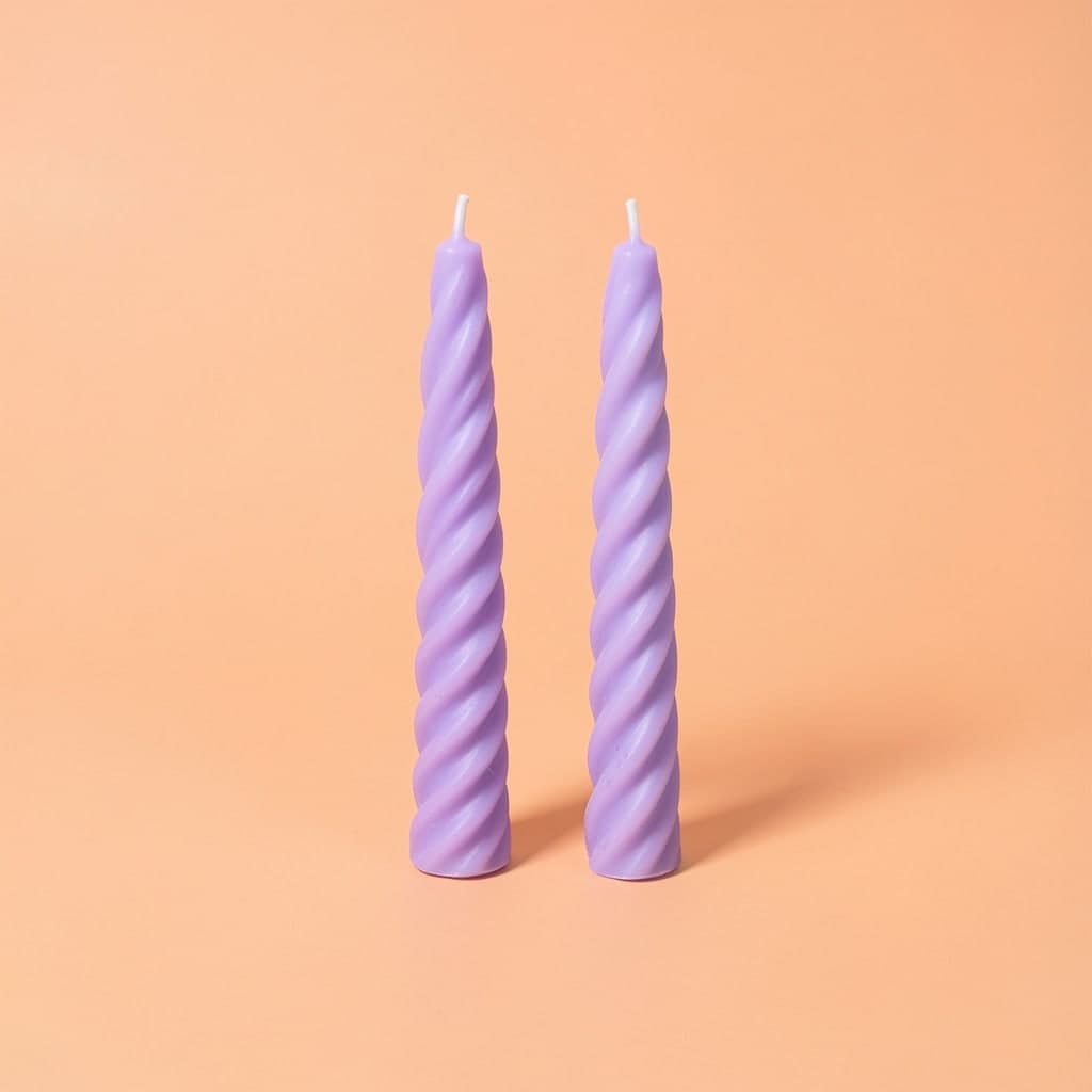 Twisted Pillar Candles